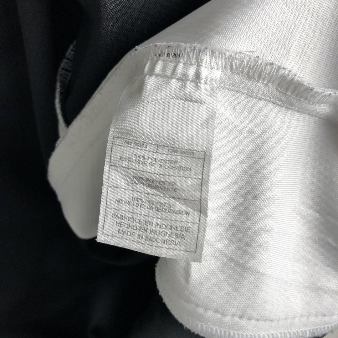 2000'S Nike Team Jersey Track Jacket, Men's Size Medium polyester black type Vintage Second Hand