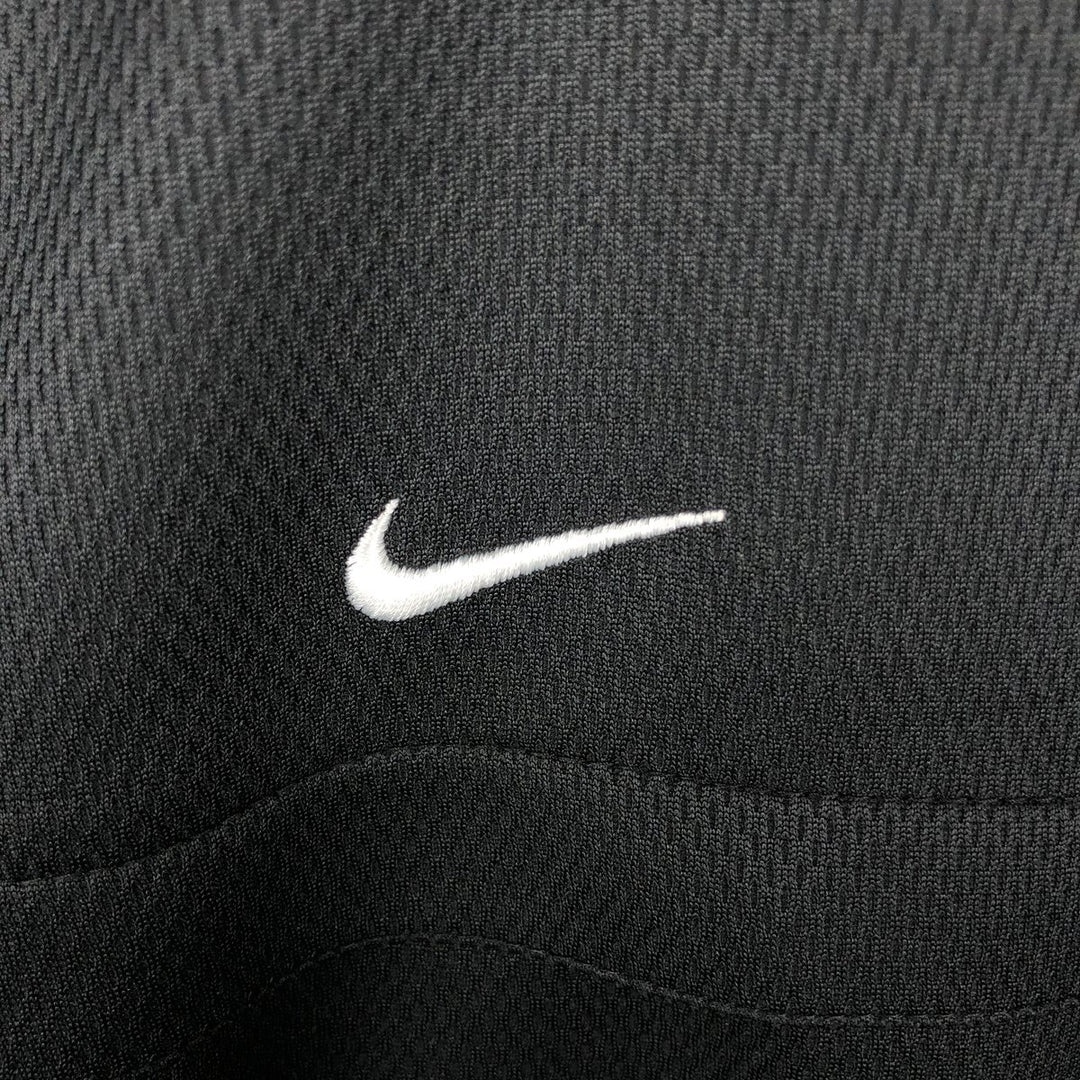 2000'S Nike Team Jersey Track Jacket, Men's Size Medium polyester black type Vintage Second Hand