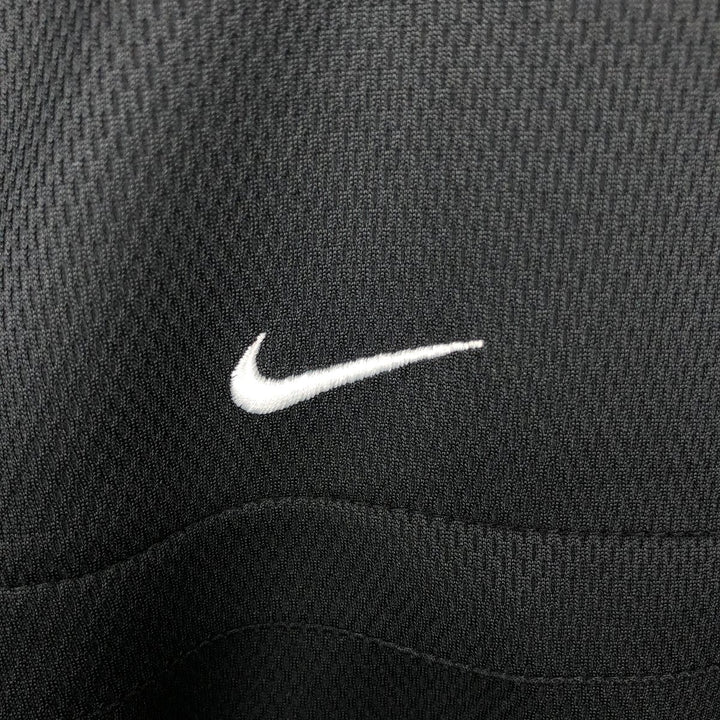 2000'S Nike Team Jersey Track Jacket, Men's Size Medium polyester black type Vintage Second Hand
