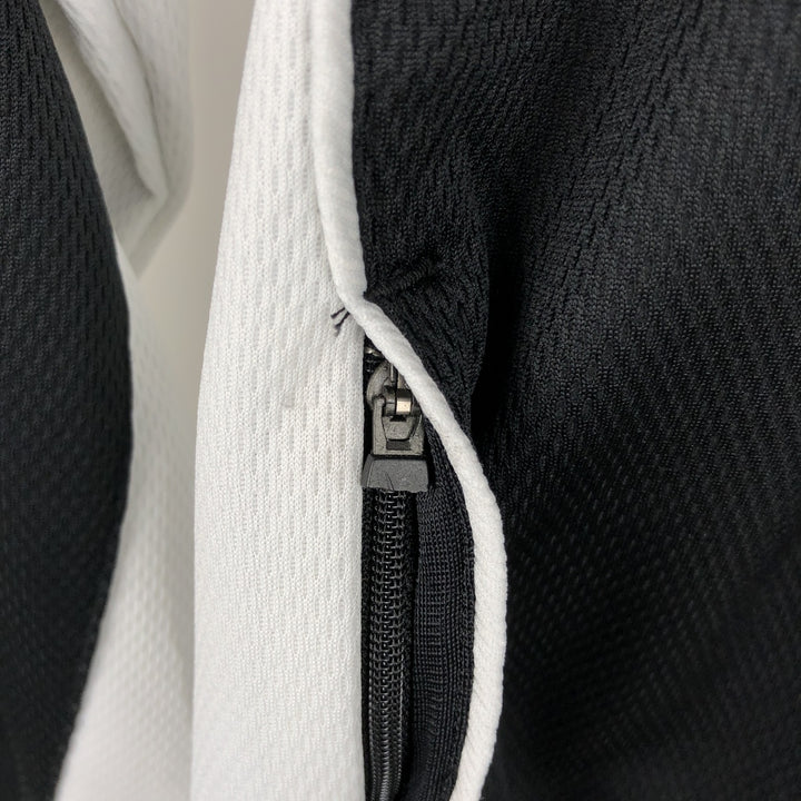2000'S Nike Team Jersey Track Jacket, Men's Size Medium polyester black type Vintage Second Hand