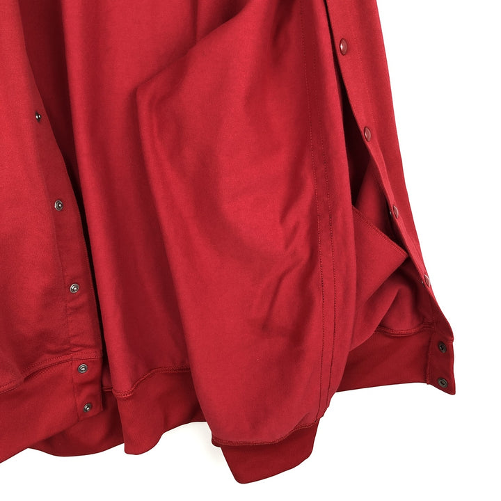 90'S Ralph Lauren POLO SPORT Polycotton Jersey Track Jacket, Men's Size XL cotton red type Vintage Second Hand