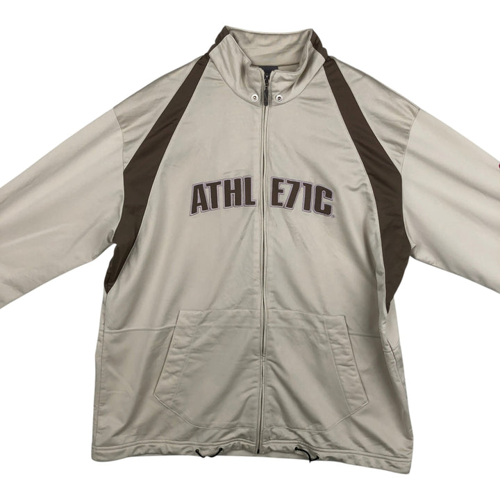00'S Nike Jersey Track Jacket Men's XL polyester unbleached Vintage Second Hand