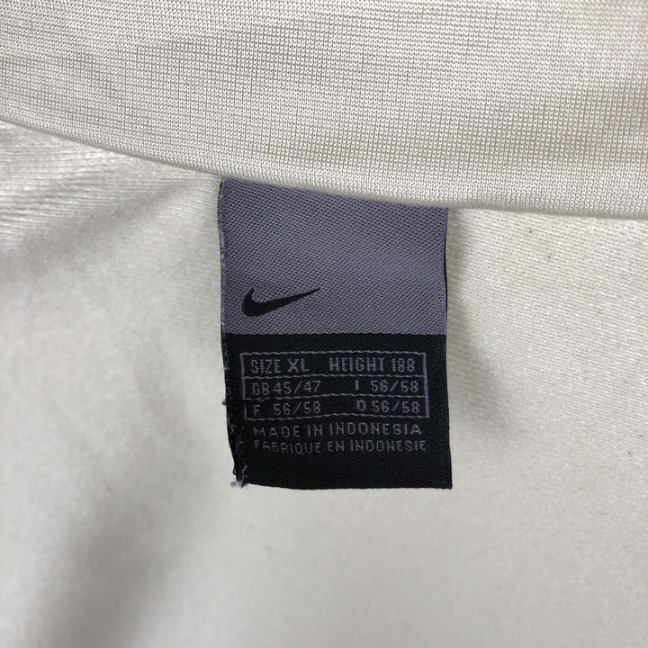 00'S Nike Jersey Track Jacket Men's XL polyester unbleached Vintage Second Hand