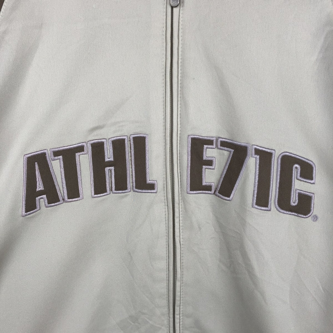00'S Nike Jersey Track Jacket Men's XL polyester unbleached Vintage Second Hand