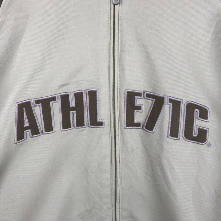 00'S Nike Jersey Track Jacket Men's XL polyester unbleached Vintage Second Hand