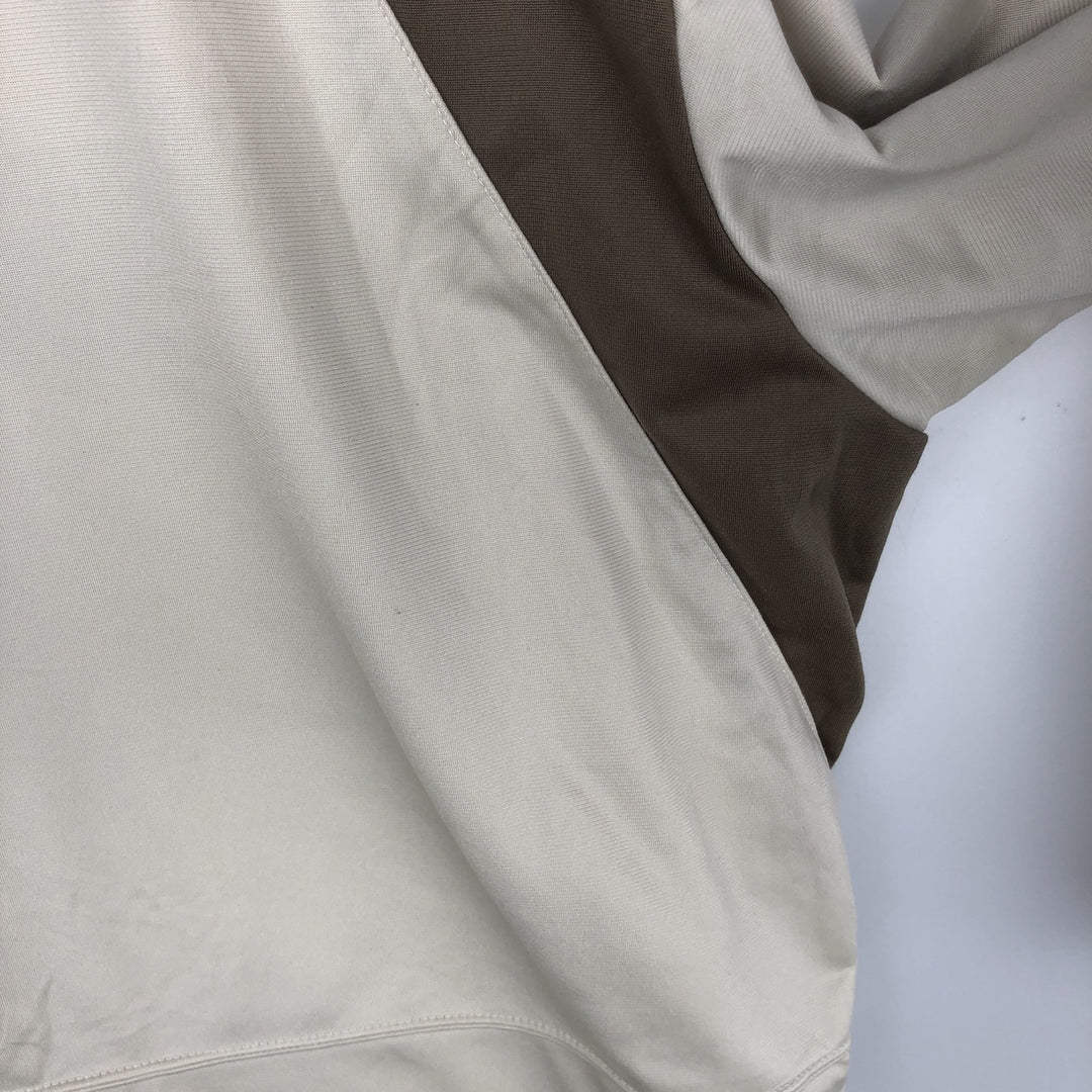 00'S Nike Jersey Track Jacket Men's XL polyester unbleached Vintage Second Hand