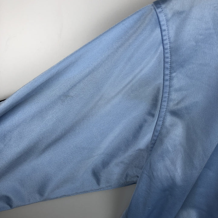 2000'S Umbro Jersey Track Jacket, Men's Size M polyester Blue type light blue Vintage Second Hand