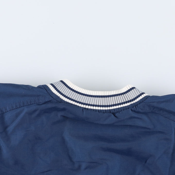 90'S Starter MLB New York Yankees Half-Snap Nylon Pullover, Men's Size L Nylon navy blue type Vintage Second Hand