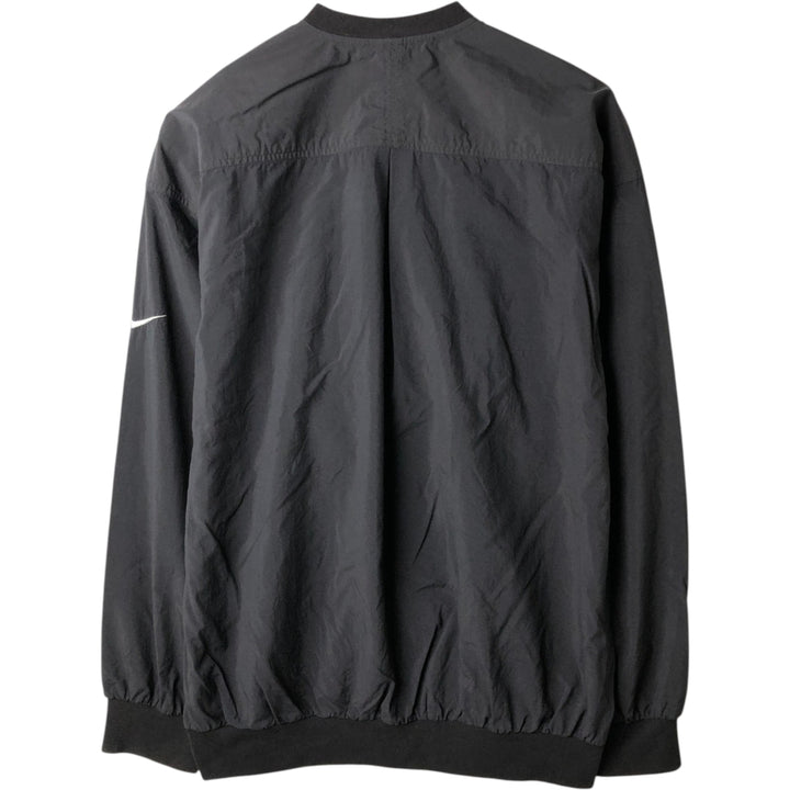 Nike Golf Half-Button Nylon Pullover, Men's Size XL Nylon black type Vintage Second Hand