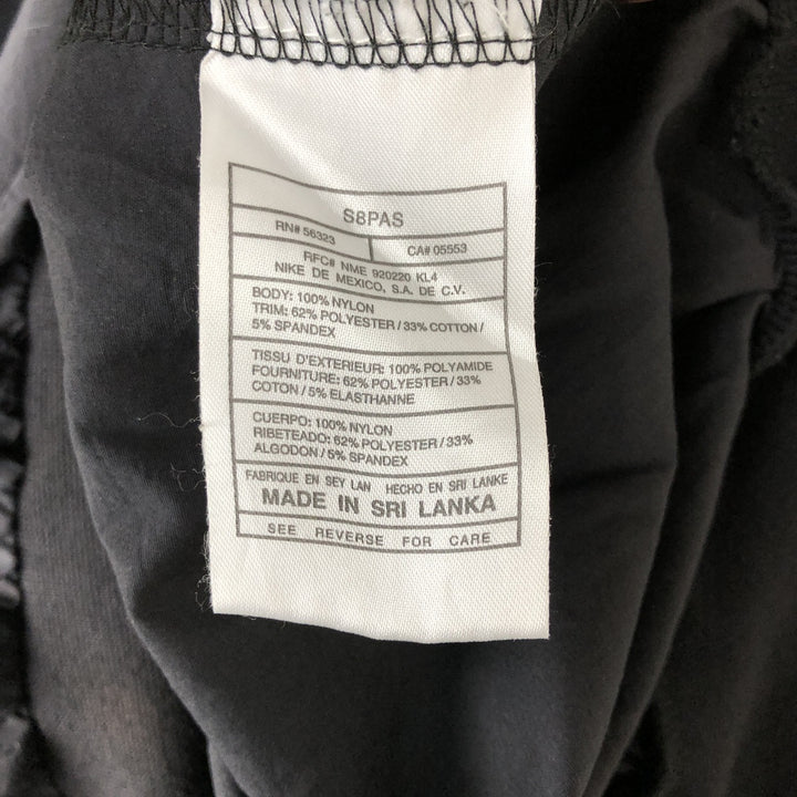 Nike Golf Half-Button Nylon Pullover, Men's Size XL Nylon black type Vintage Second Hand