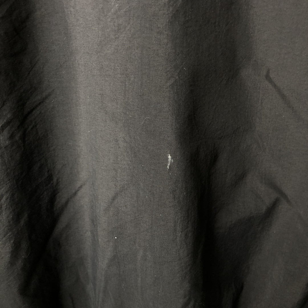 Nike Golf Half-Button Nylon Pullover, Men's Size XL Nylon black type Vintage Second Hand