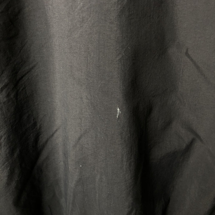 Nike Golf Half-Button Nylon Pullover, Men's Size XL Nylon black type Vintage Second Hand