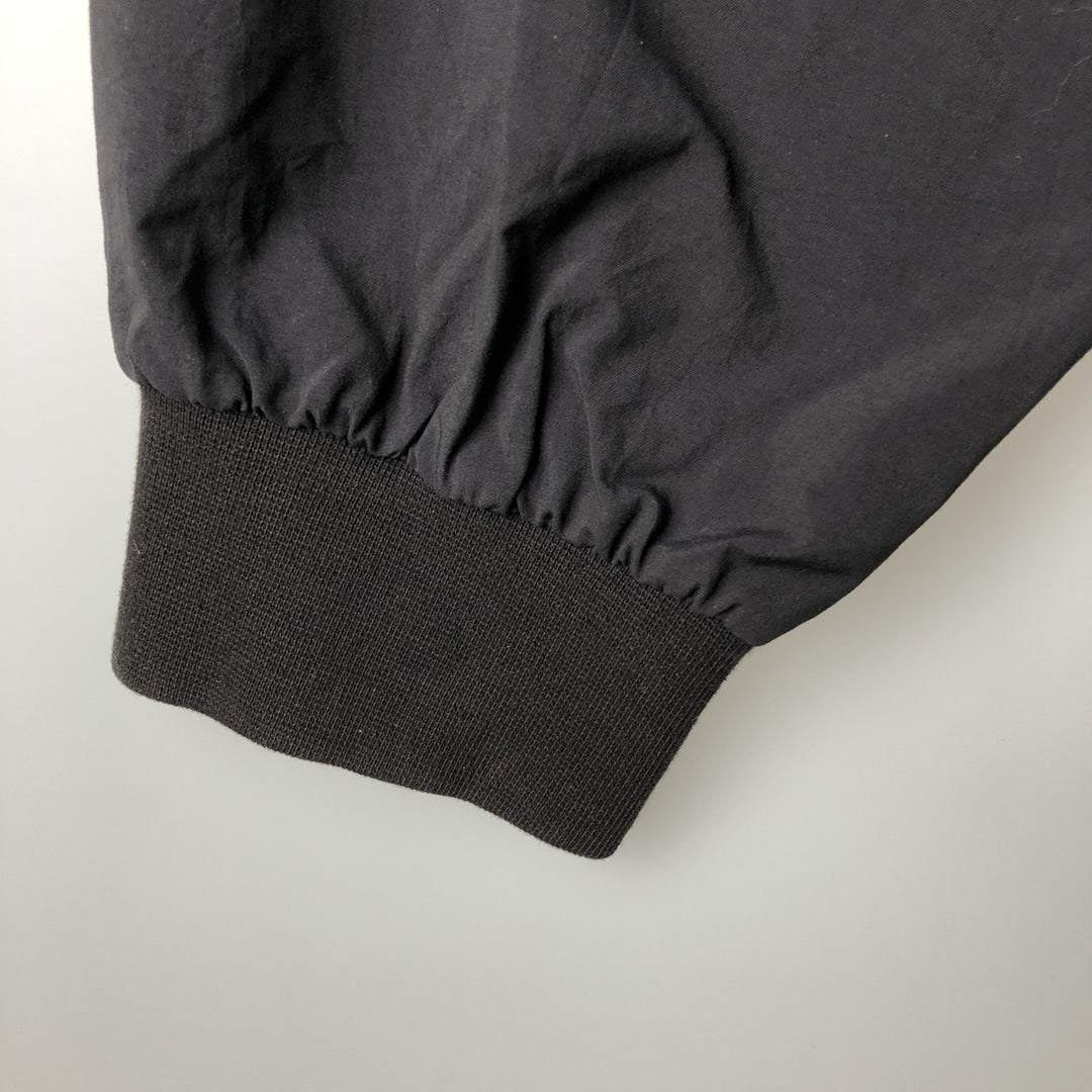 Nike Golf Half-Button Nylon Pullover, Men's Size XL Nylon black type Vintage Second Hand