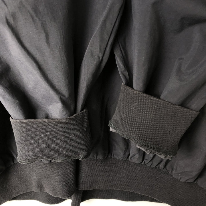 Nike Golf Half-Button Nylon Pullover, Men's Size XL Nylon black type Vintage Second Hand