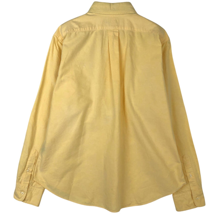 Ralph Lauren Classic Fit Long Sleeve Button-Down Shirt, Women's XXL cotton yellow type Vintage Second Hand
