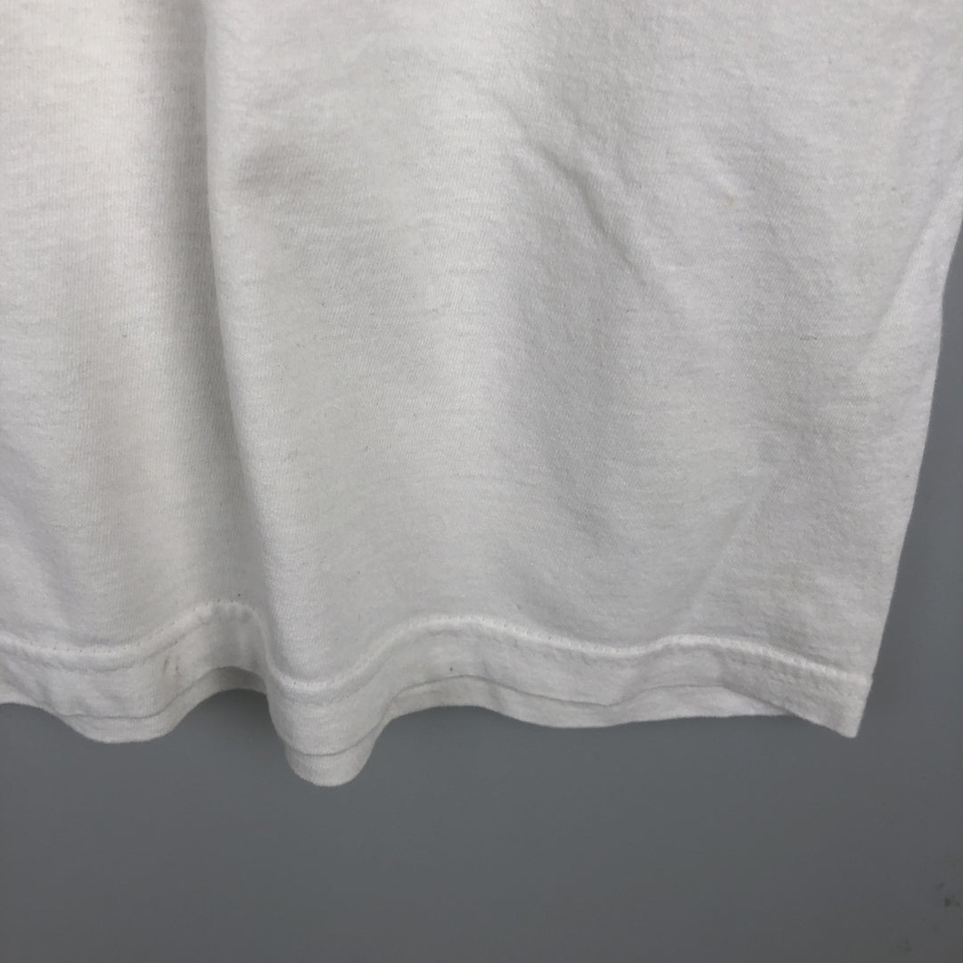 THE BEATLES Band T-shirt, Band T, Men's XL size cotton white type Vintage Second Hand