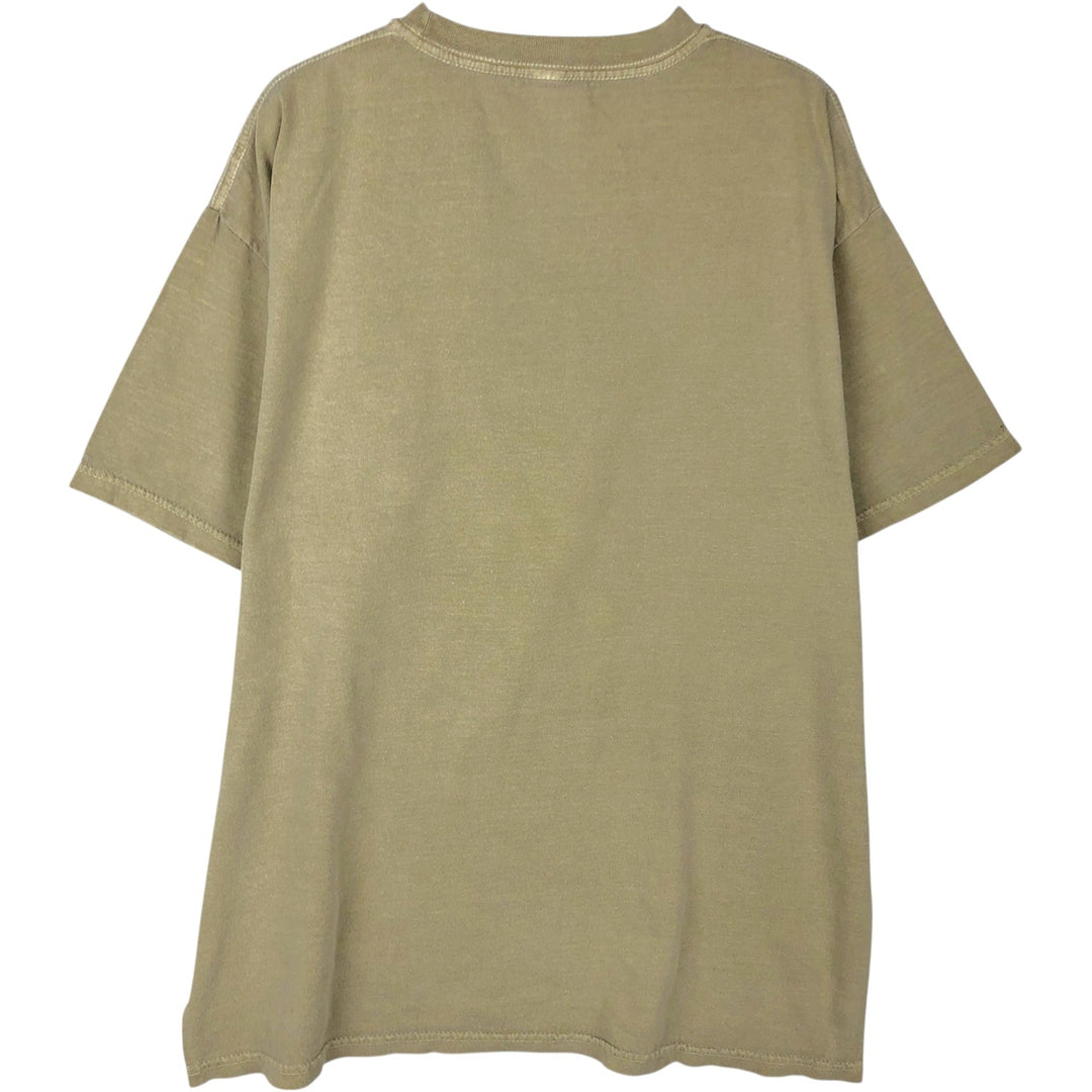 NIRVANA Nirvana Band T-shirt, Band T, Men's L size unclear Khaki type Vintage Second Hand