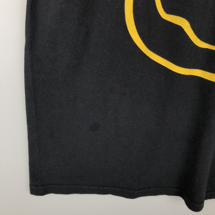 YAZBEK NIRVANA Band T-shirt (Men's size M equivalent) cotton black type Vintage Second Hand