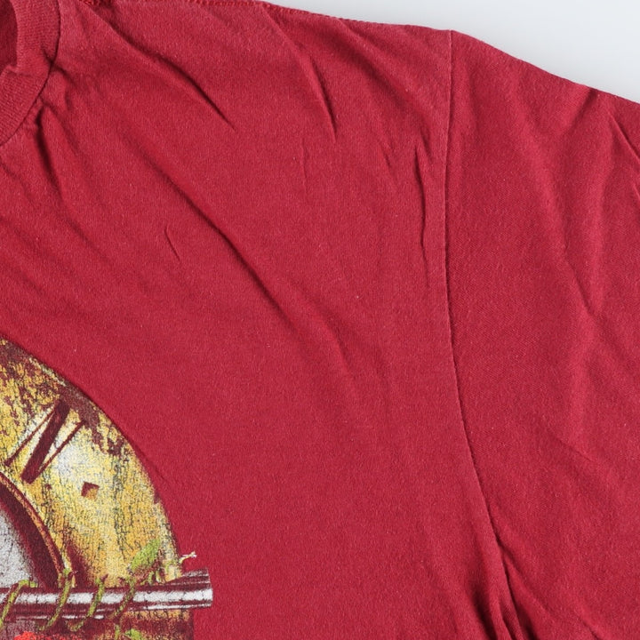 GUNS N' ROSES Guns N' Roses Band T-Shirt Band Tee Men's XL cotton red type Vintage Second Hand
