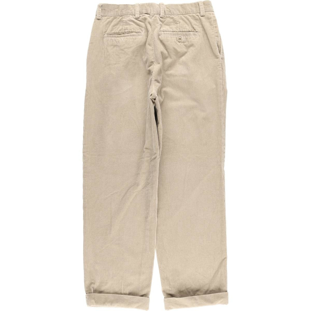 Banana Republic Smithfield Corduroy Pants, Men's, Size W32 cotton Beige type Vintage Second Hand