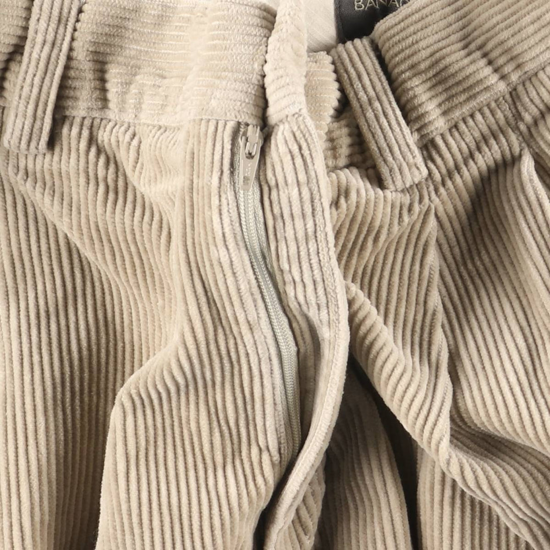 Banana Republic Smithfield Corduroy Pants, Men's, Size W32 cotton Beige type Vintage Second Hand