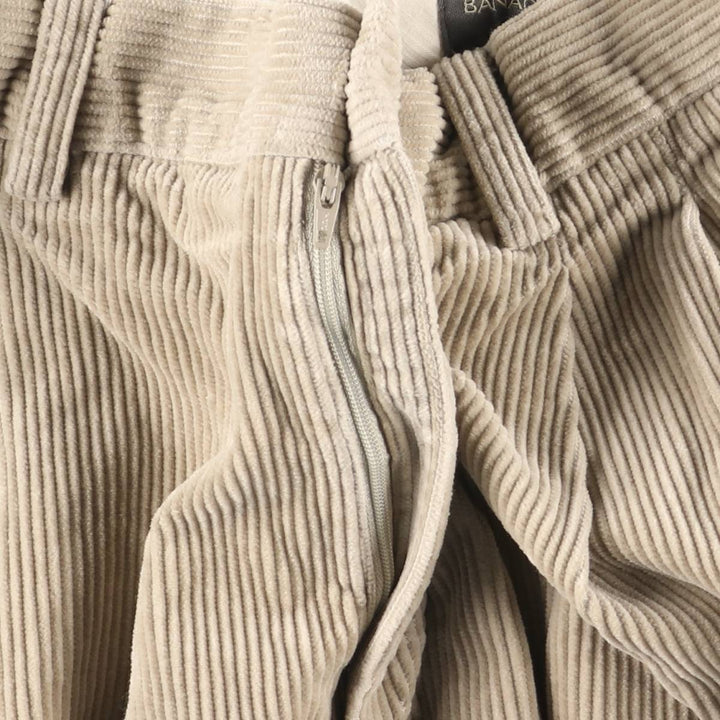 Banana Republic Smithfield Corduroy Pants, Men's, Size W32 cotton Beige type Vintage Second Hand