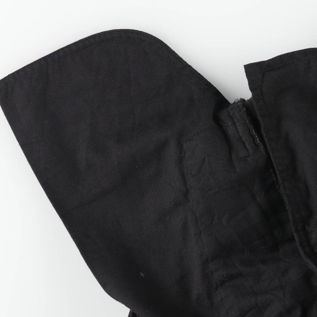 LLBean Men's Corduroy Pants, Size W35 cotton black type Vintage Second Hand