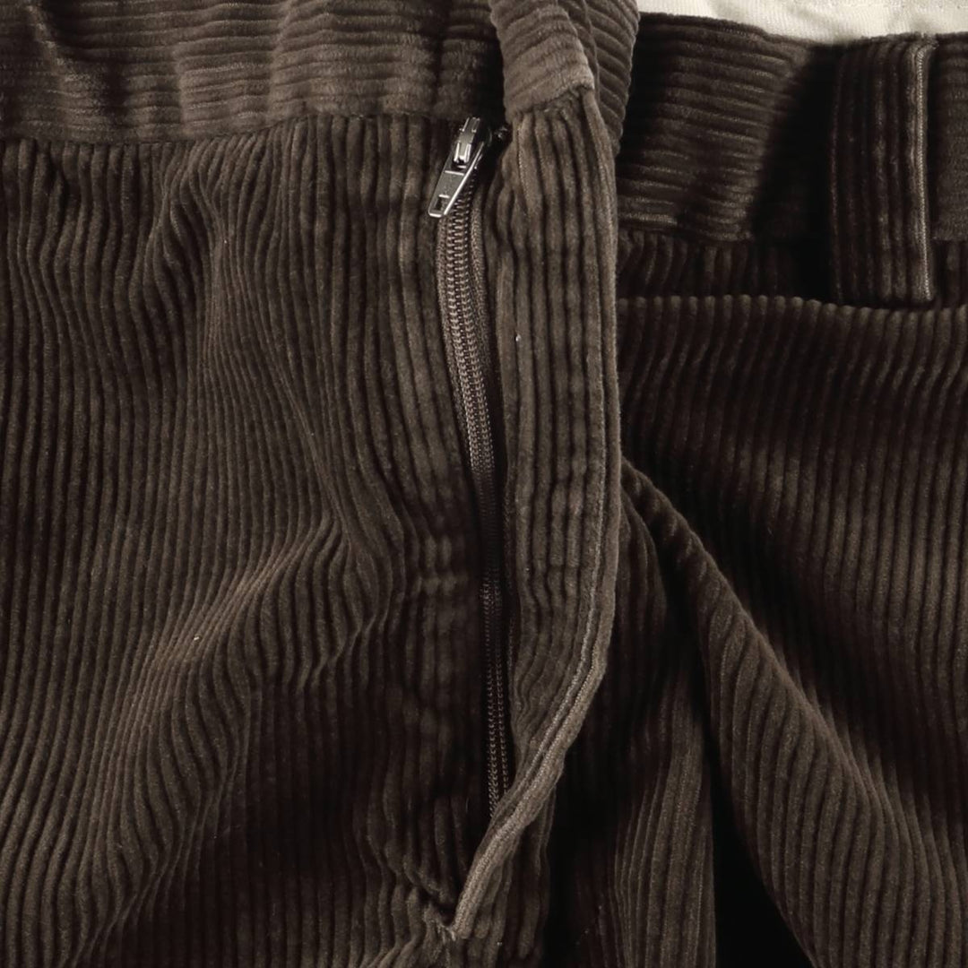 90s-00'S Vintage LLBean Classic Fit Corduroy Pants, Men's, Size W37 cotton brown type Vintage Second Hand