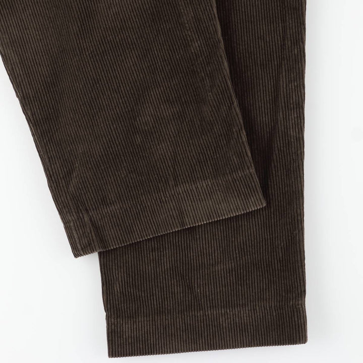 90s-00'S Vintage LLBean Classic Fit Corduroy Pants, Men's, Size W37 cotton brown type Vintage Second Hand