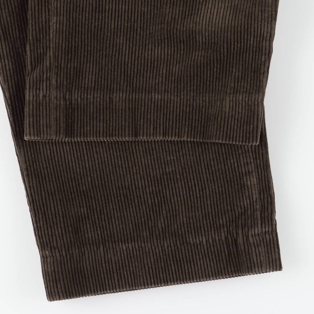 90s-00'S Vintage LLBean Classic Fit Corduroy Pants, Men's, Size W37 cotton brown type Vintage Second Hand