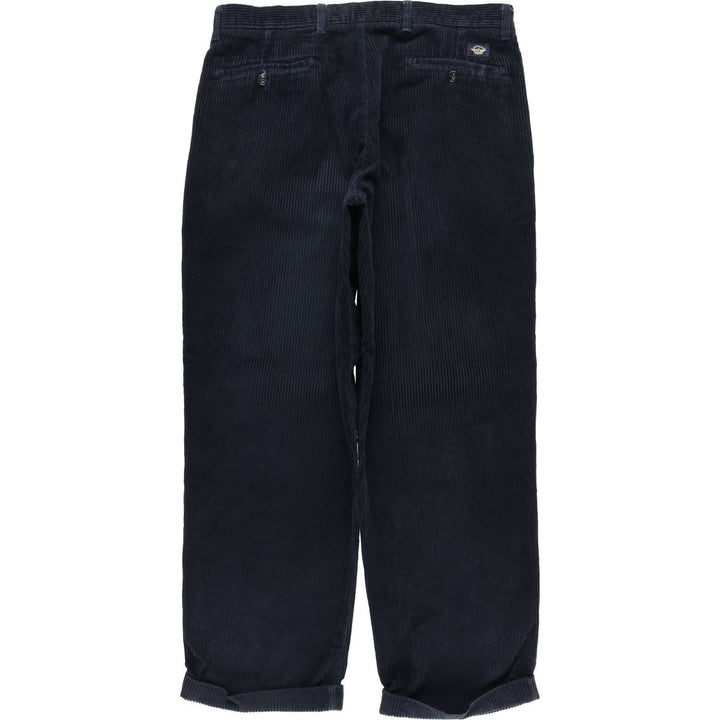 90'S Dockers Khakis Corduroy Pants, Men's, Size W34 cotton navy blue type Vintage Second Hand