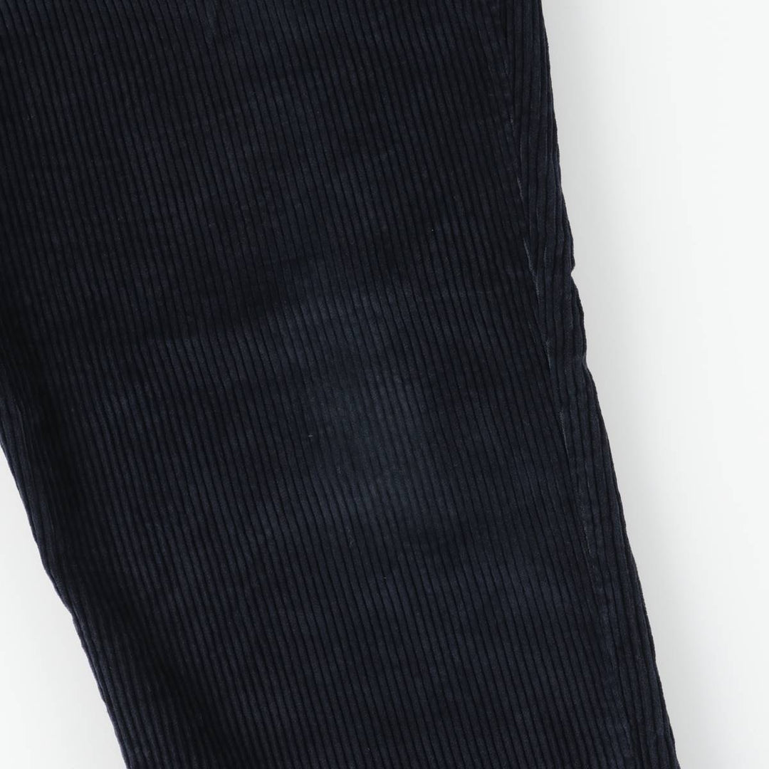 90'S Dockers Khakis Corduroy Pants, Men's, Size W34 cotton navy blue type Vintage Second Hand