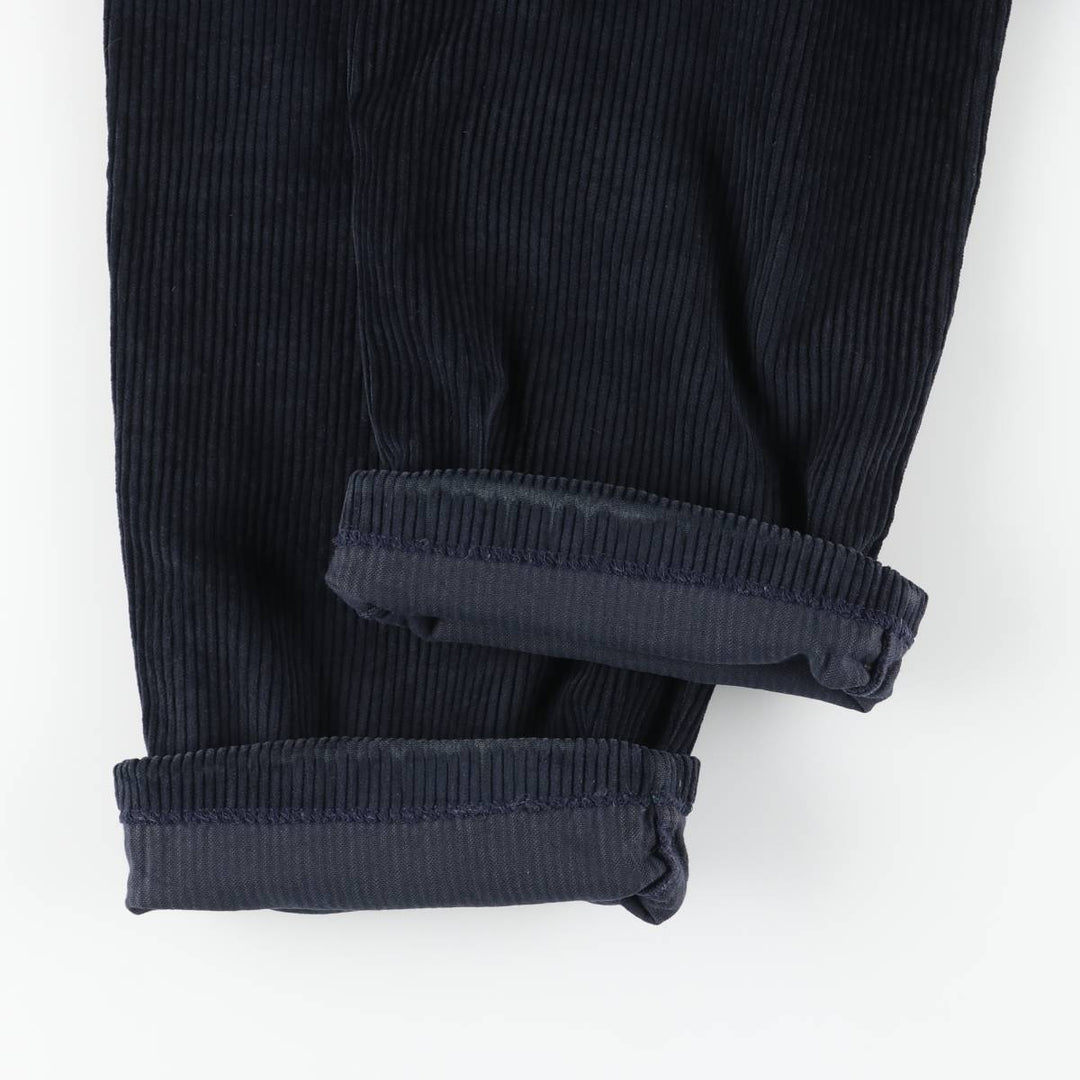 90'S Dockers Khakis Corduroy Pants, Men's, Size W34 cotton navy blue type Vintage Second Hand