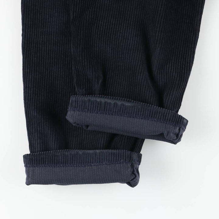90'S Dockers Khakis Corduroy Pants, Men's, Size W34 cotton navy blue type Vintage Second Hand