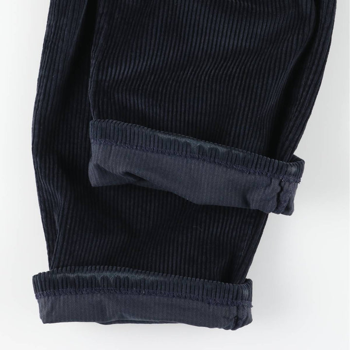 90'S Dockers Khakis Corduroy Pants, Men's, Size W34 cotton navy blue type Vintage Second Hand