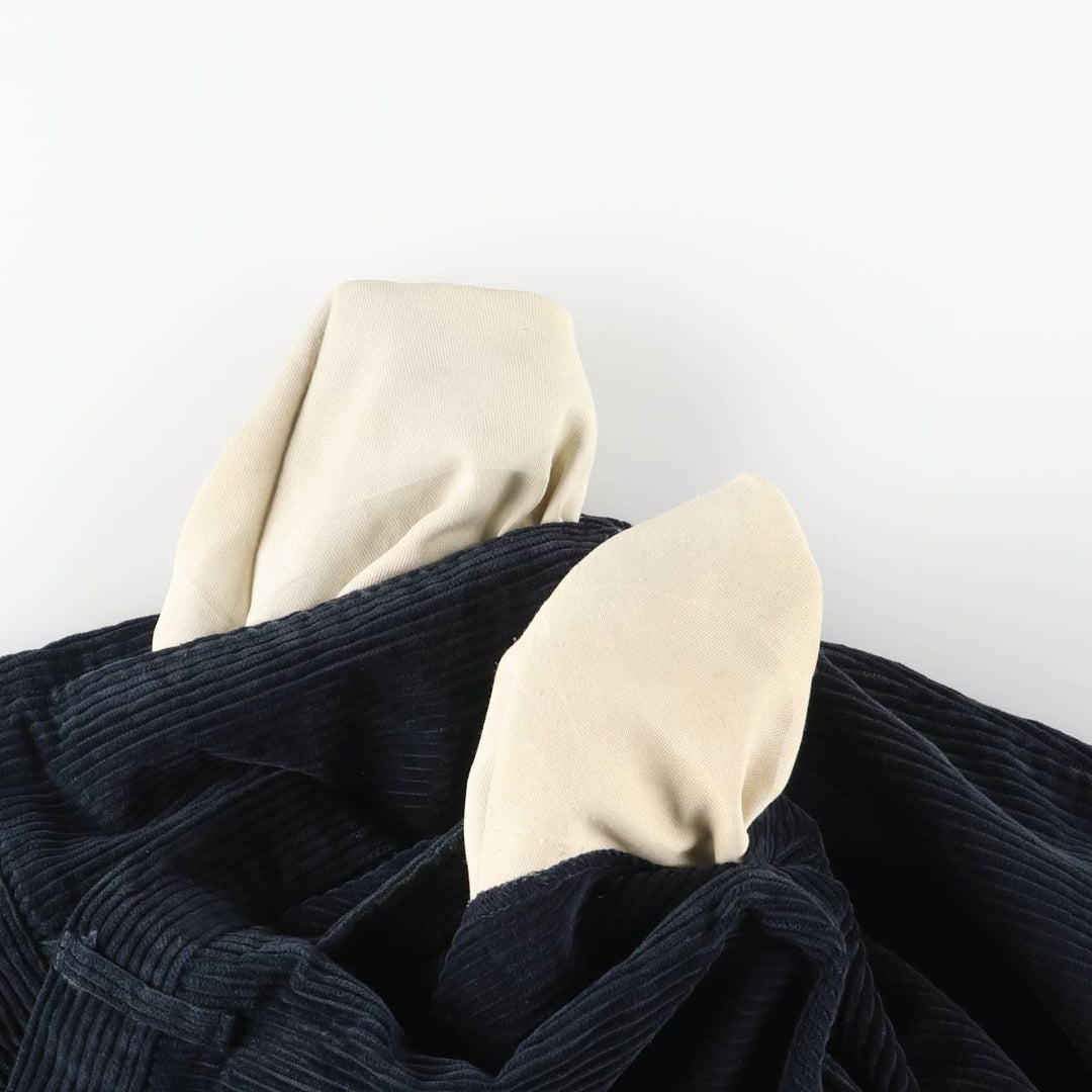 90'S Dockers Khakis Corduroy Pants, Men's, Size W34 cotton navy blue type Vintage Second Hand