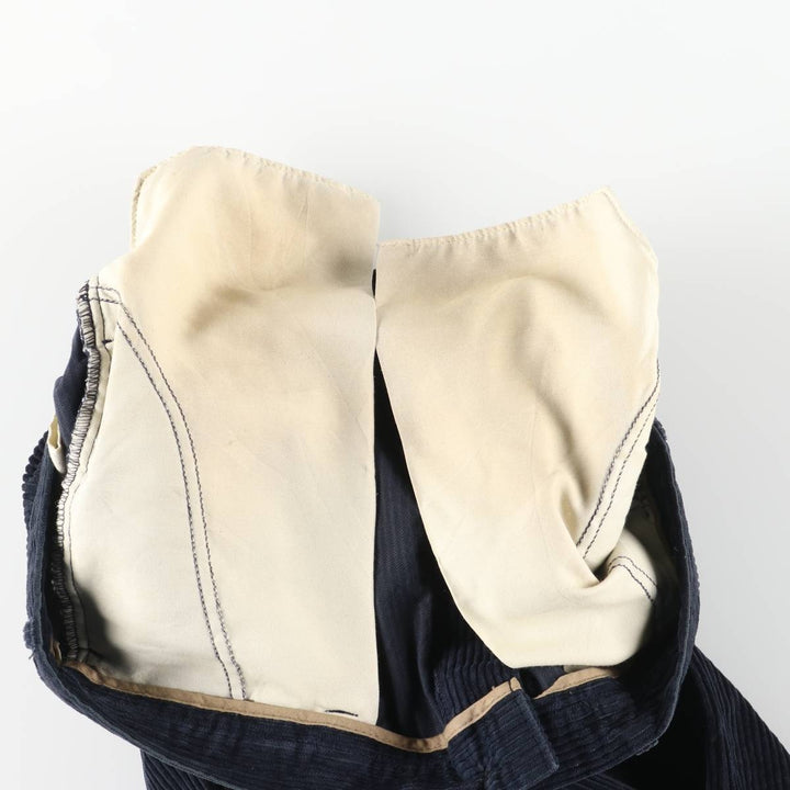 90'S Dockers Khakis Corduroy Pants, Men's, Size W34 cotton navy blue type Vintage Second Hand