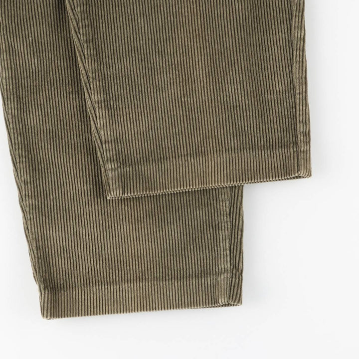 Tahoe River Outfitters Men's Corduroy Pants, Size W33 cotton green type yellow green Vintage Second Hand