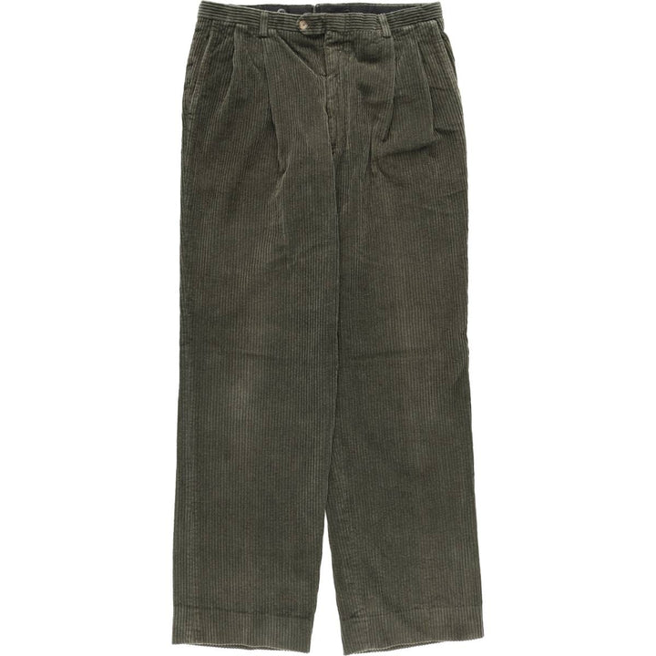 The Kensington Collection Corduroy Pants, Men's, Size 34 unclear Green type dark green Vintage Second Hand