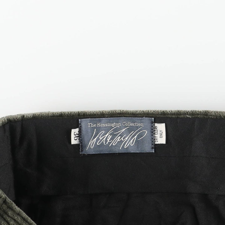 The Kensington Collection Corduroy Pants, Men's, Size 34 unclear Green type dark green Vintage Second Hand