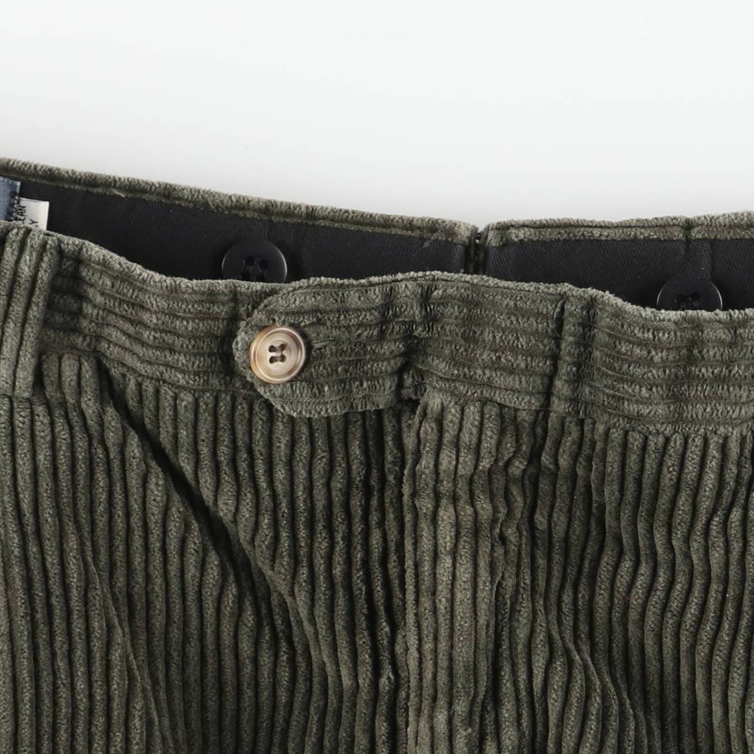 The Kensington Collection Corduroy Pants, Men's, Size 34 unclear Green type dark green Vintage Second Hand