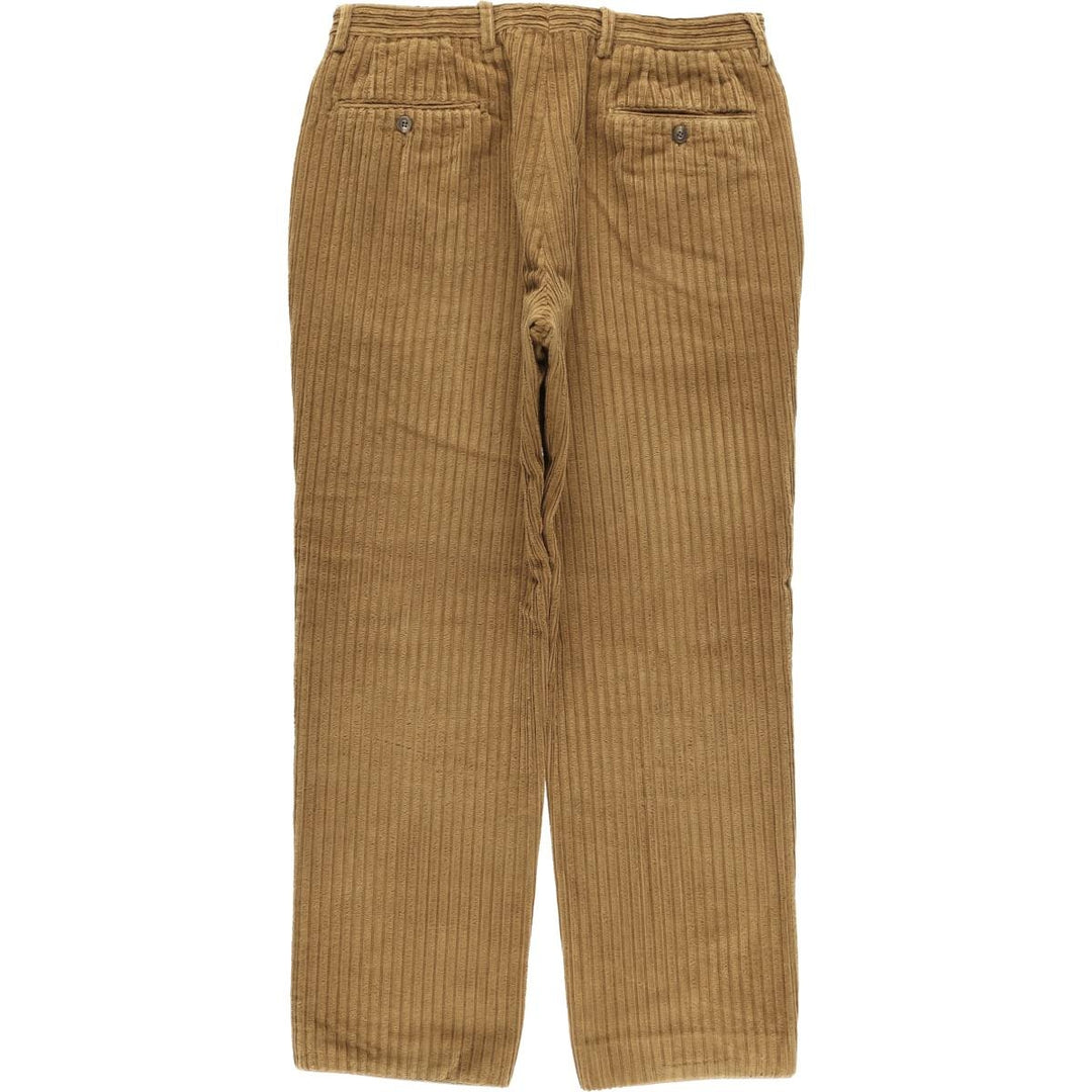 Cantarelli Corduroy Pants Men's Size W32 cotton Camel type Vintage Second Hand