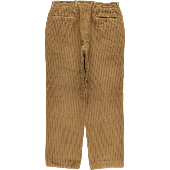 Cantarelli Corduroy Pants Men's Size W32 cotton Camel type Vintage Second Hand