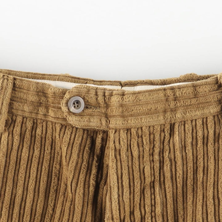 Cantarelli Corduroy Pants Men's Size W32 cotton Camel type Vintage Second Hand