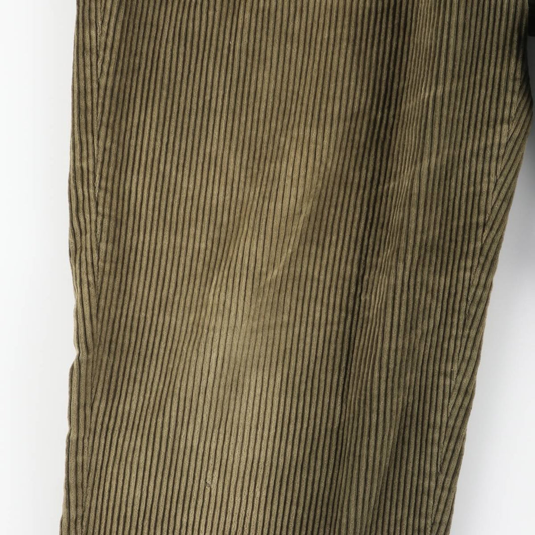 Vintage 90'S Eagle Pass corduroy pants, made in the USA, men's size W31. unclear green type yellow green Vintage Second Hand