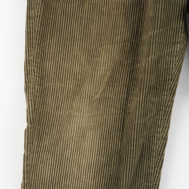 Vintage 90'S Eagle Pass corduroy pants, made in the USA, men's size W31. unclear green type yellow green Vintage Second Hand