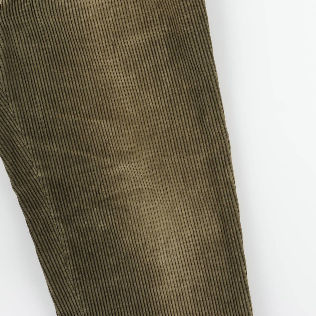 Vintage 90'S Eagle Pass corduroy pants, made in the USA, men's size W31. unclear green type yellow green Vintage Second Hand