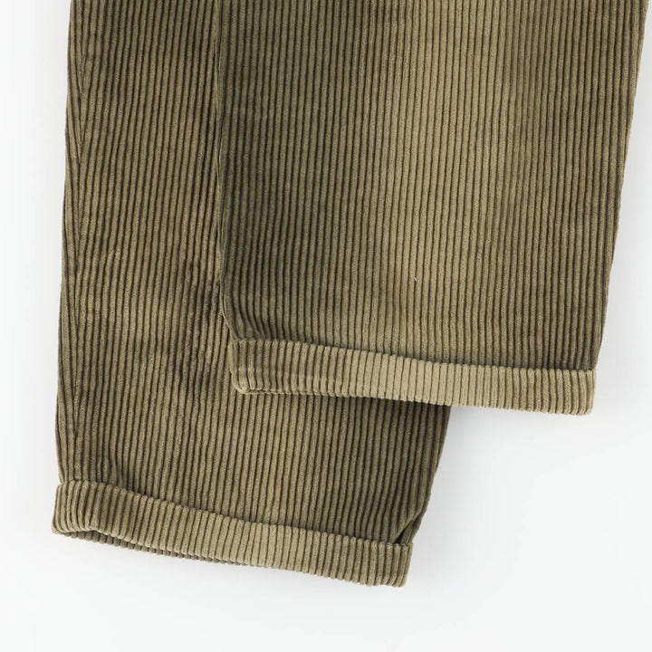 Vintage 90'S Eagle Pass corduroy pants, made in the USA, men's size W31. unclear green type yellow green Vintage Second Hand