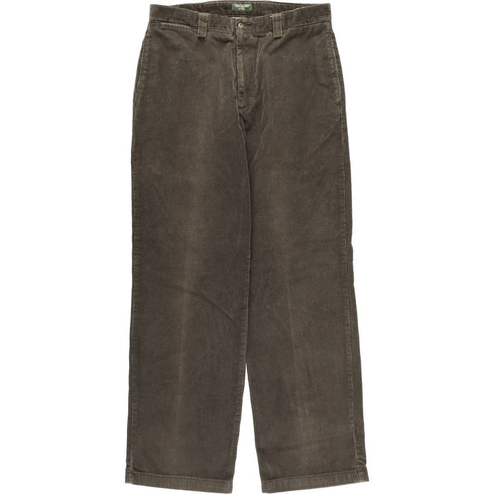Dockers Khakis Corduroy Pants, Men's, Size W32 cotton Khaki type sage green Vintage Second Hand