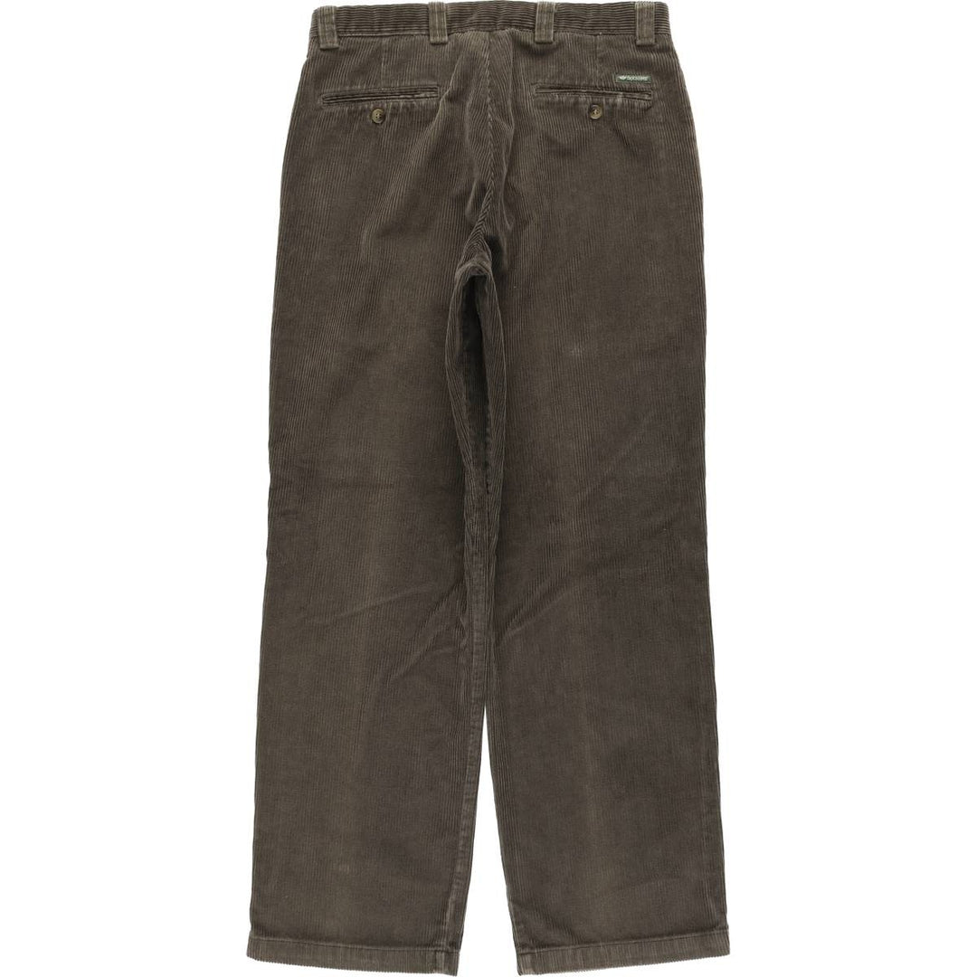 Dockers Khakis Corduroy Pants, Men's, Size W32 cotton Khaki type sage green Vintage Second Hand